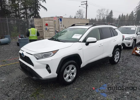 2019 Toyota Rav4 Hybrid Xle from USA, damaged, VIN JTMRWRFV1KD035638